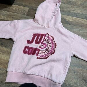Girls Juicy Couture Hoodie, pullover medium size 8